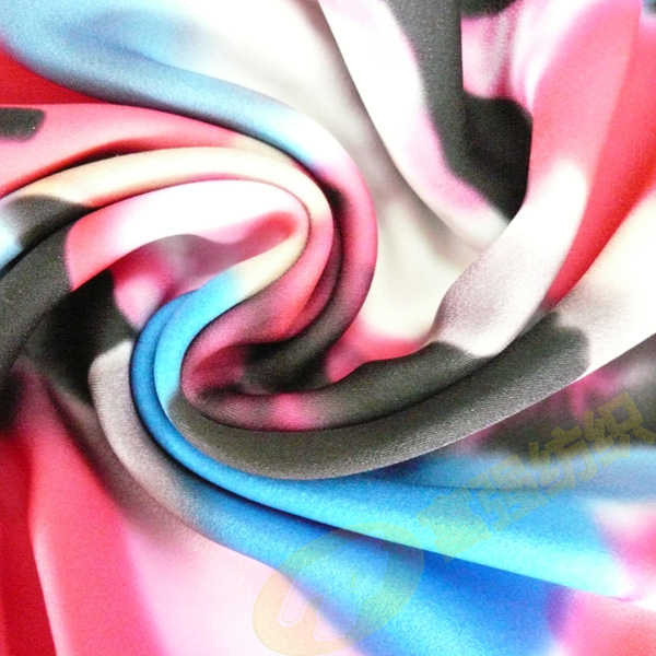 Cupro Satin Chiffon Print