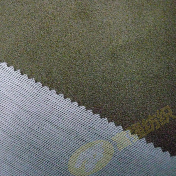 Warp Suede Fabric bonded T/C