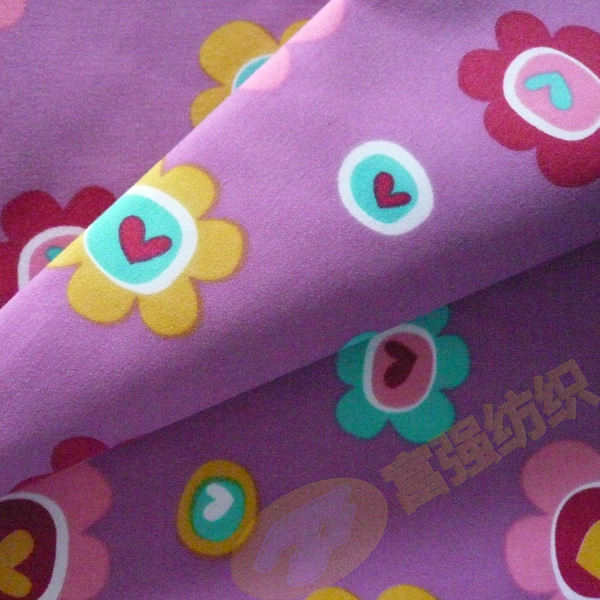 Peach Skin Twill Print